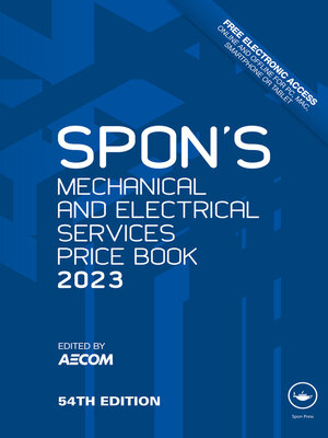 cover image of Spon's Mechanical and Electrical Services Price Book 2023